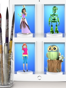 ColorMinis Kids – Color & Create real 3D art APK indir [v3]