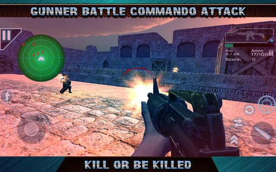 Gunner Battle Commando Attack APK indir [v5.593]